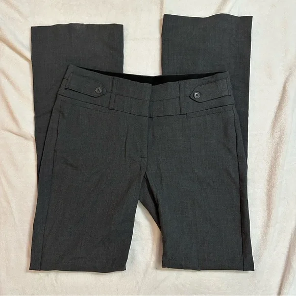 NWOT Candie’s Marilyn Bootcut Gray Dress Pants - Picture 2 of 8